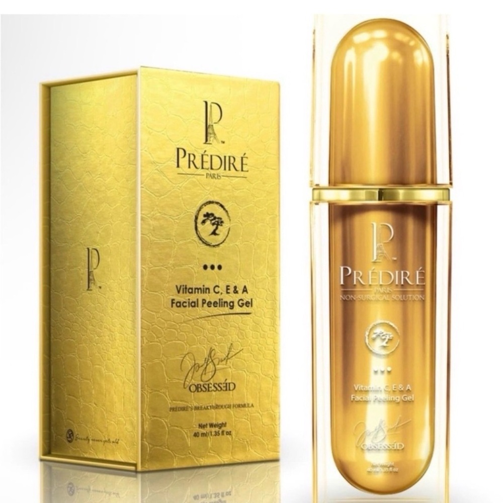 Predire Paris Vitamin C, E, & A Gold Facial Peeling Gel ~ Retail $999